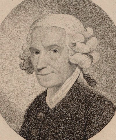 Portrét varhaníka a skladatele Jamese Narese 1715-1783, 1795. od Thomas Hardy