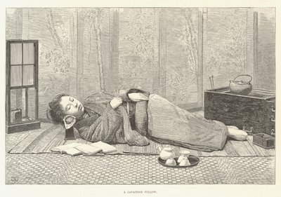 Japonský polštář od Thomas Harrington Wilson