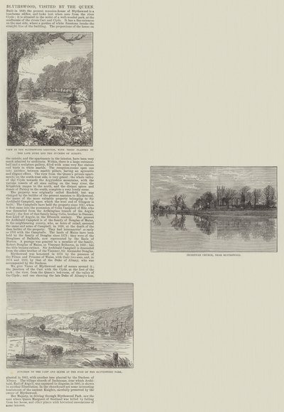 Blythswood, navštívila královna od Thomas Harrington Wilson
