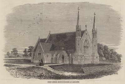 Christ Church, nedávno postavený v Lancasteru od Thomas Harrington Wilson