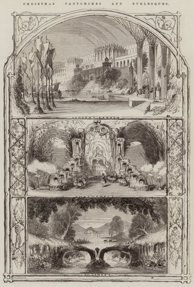 Vánoční pantomimy a burlesky od Thomas Harrington Wilson