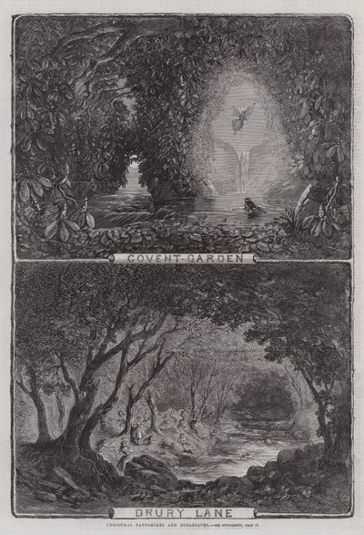 Vánoční pantomimy a burlesky od Thomas Harrington Wilson