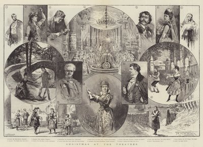 Vánoce v divadlech od Thomas Harrington Wilson