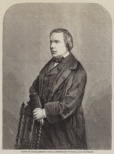 hrabě de Montalembert od Thomas Harrington Wilson