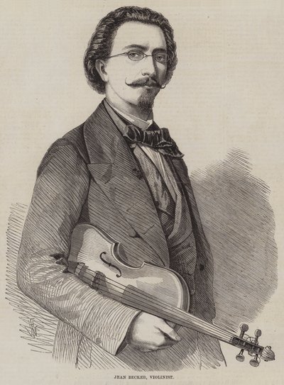 Jean Becker, houslista od Thomas Harrington Wilson