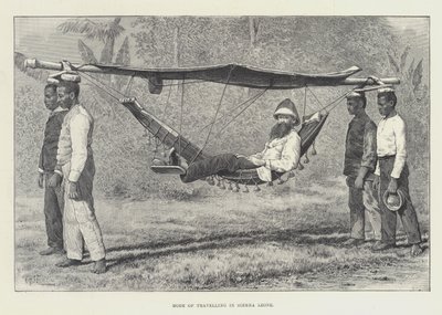 Způsob cestování v Sierra Leone od Thomas Harrington Wilson