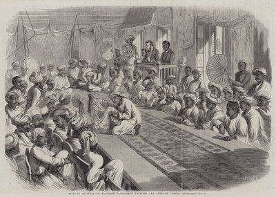 Prodej cenných vládních dárků a drahokamů Lucknow v Kalkatě od Thomas Harrington Wilson
