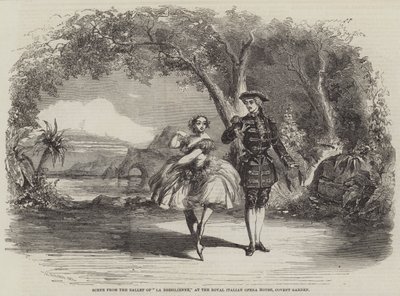 Scéna z baletu La Bresilienne v Královské italské opeře, Covent Garden od Thomas Harrington Wilson