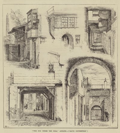 Liška pod kopcem, Adelphi, David Copperfield od Thomas Harrington Wilson