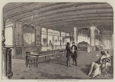Velký salon Velké východní parní lodi od Thomas Harrington Wilson