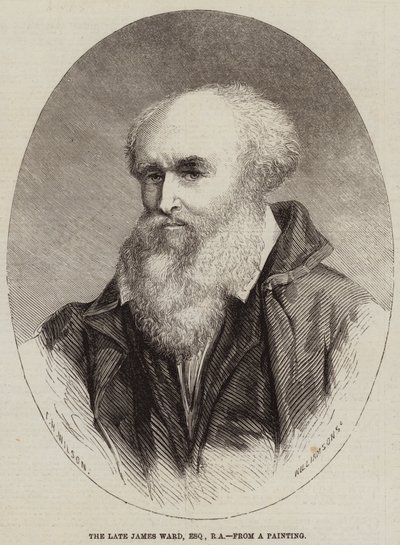 The Late James Ward, Esquire, RA od Thomas Harrington Wilson