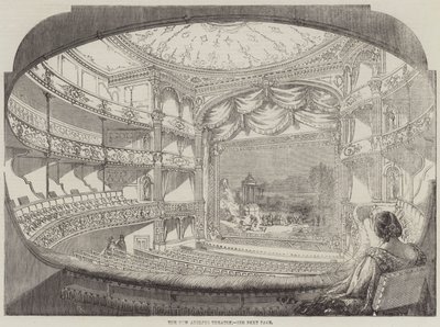 Nové divadlo Adelphi od Thomas Harrington Wilson