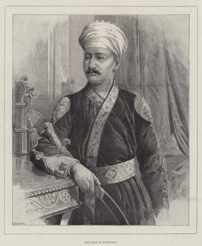 Nizam z Hajdarábádu od Thomas Harrington Wilson