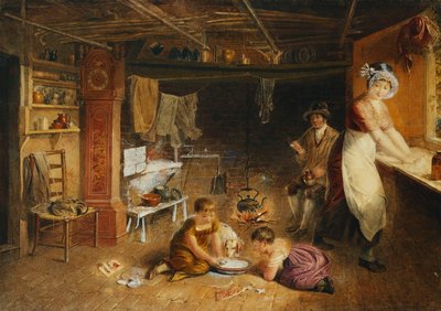 Práce a zábava v kuchyni, od Thomas Heaphy