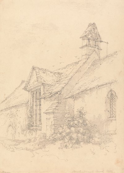Brackenborough Church, Wiltshire od Thomas Hearne