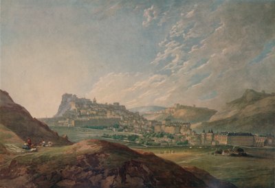 Edinburgh z Arthurs Seat, 1778, 1935 od Thomas Hearne