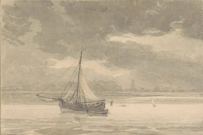Temže z Ship Inn, Greenwich od Thomas Hearne