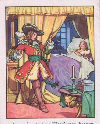 Stál v úžasu nad její krásou (lit.) od Thomas Heath Robinson