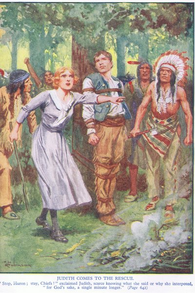 Judith přichází na pomoc (barevná litografie) od Thomas Heath Robinson
