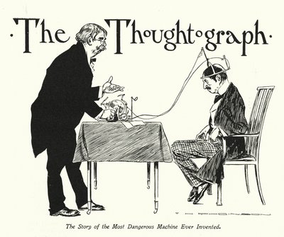 Myšlenkograf (litografie) od Thomas Heath Robinson