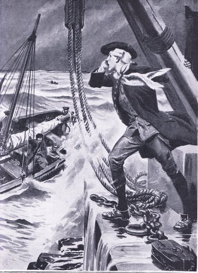Osvětlit cestu k moři: Smeaton, ilustrace z Cassell
