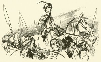 Wat Tyler (rytina) od Thomas Heath Robinson