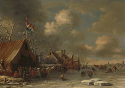 Enjoying the Ice, 1677 od Thomas Heeremans
