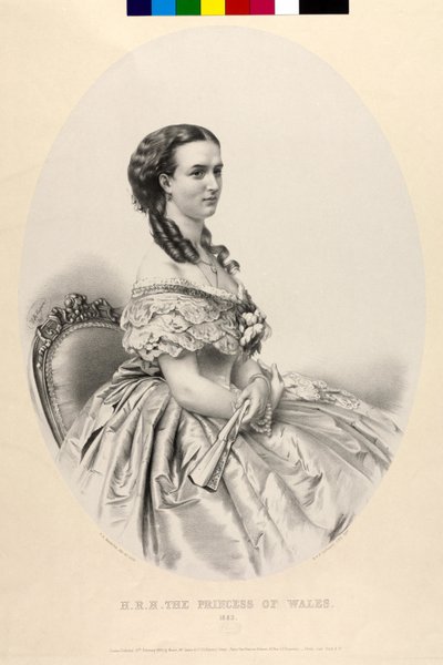 Dánská princezna Alexandra od Thomas Herbert Maguire