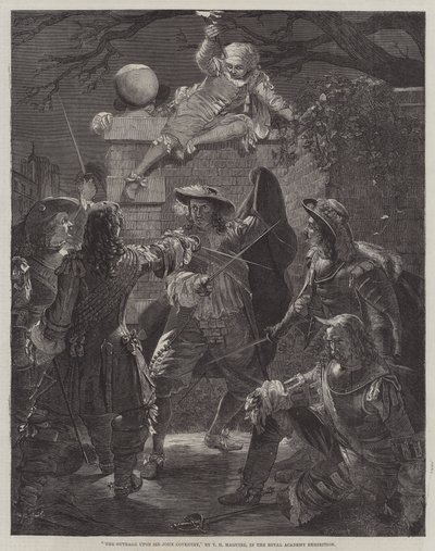 Rozhořčení sira Johna Coventryho od Thomas Herbert Maguire