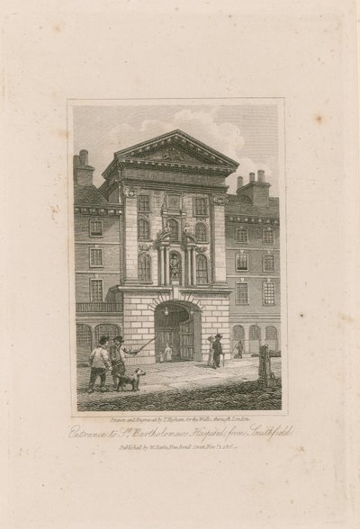 Nemocnice svatého Bartoloměje, Smithfield. od Thomas Higham