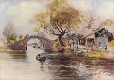 Poblíž Mutu, nad Soochow od Thomas Hodgson Liddell