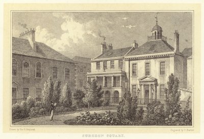 Chirurg Square (rytina) od Thomas Hosmer (after) Shepherd
