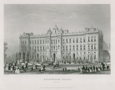 Buckinghamský palác od Thomas Hosmer Shepherd