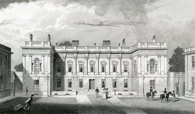 Burlington House, Královská akademie umění, Piccadilly, Londýn, c.1829-31 od Thomas Hosmer Shepherd