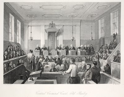 Central Criminal Court at Old Bailey, z hospody 