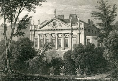 Dům hraběte Spencera, Green Park, 1829 od Thomas Hosmer Shepherd