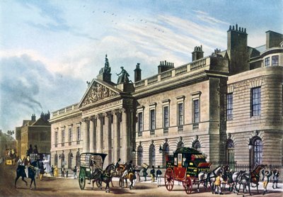 East India House, Londýn, 1817 od Thomas Hosmer Shepherd