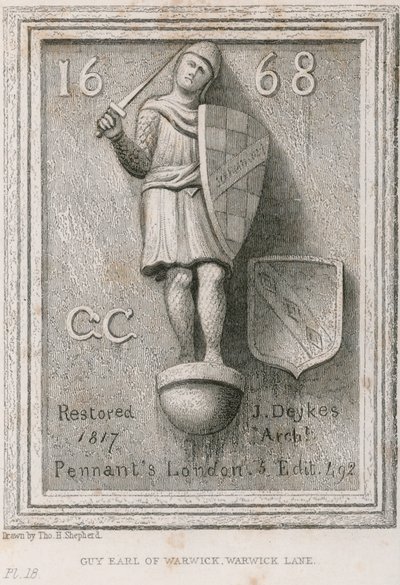 Chlap, hrabě z Warwicku od Thomas Hosmer Shepherd