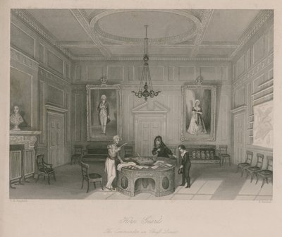 Horse Guards: Levee vrchního velitele od Thomas Hosmer Shepherd