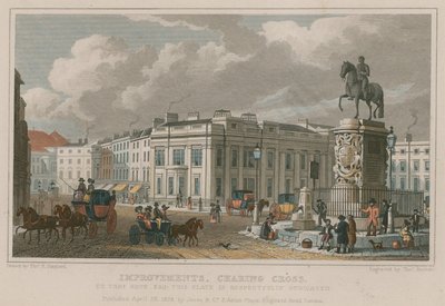 Zlepšení, Charing Cross, Londýn od Thomas Hosmer Shepherd