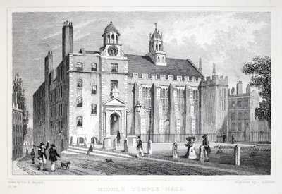 Middle Temple, z hospody 