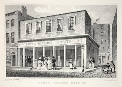 Olympic Theatre, Wyck Street, z hospody 