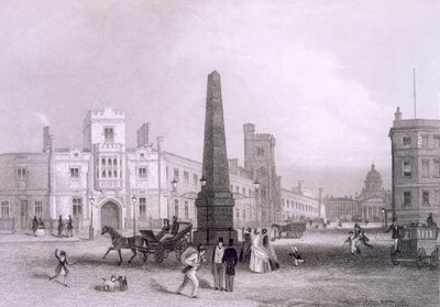 Škola pro chudé nevidomé a nemocnice Betlém, c.1851-55 od Thomas Hosmer Shepherd