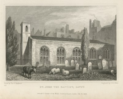 St John The Baptist, Savoy od Thomas Hosmer Shepherd