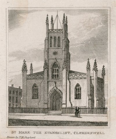 Kostel svatého Marka, Clerkenwell od Thomas Hosmer Shepherd
