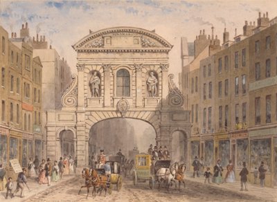 Temple Bar od Thomas Hosmer Shepherd