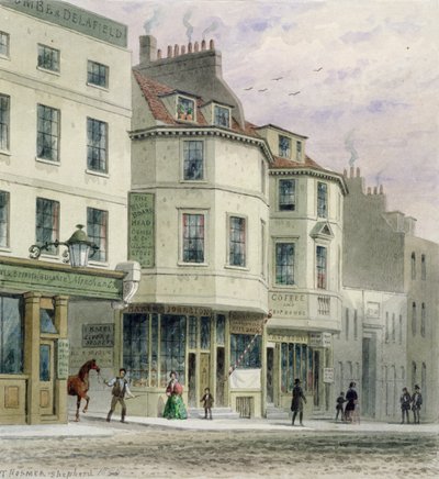 The Boars Head Inn, King Street, Westminster, 1858 od Thomas Hosmer Shepherd