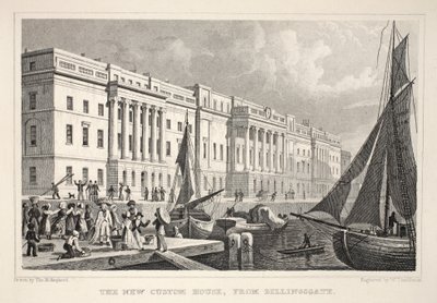 The New Custom House, z Billingsgate, z hospody 