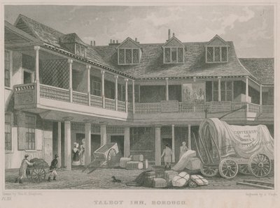 The Tabard Inn, Southwark od Thomas Hosmer Shepherd
