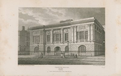 Trinity House na Tower Hill od Thomas Hosmer Shepherd